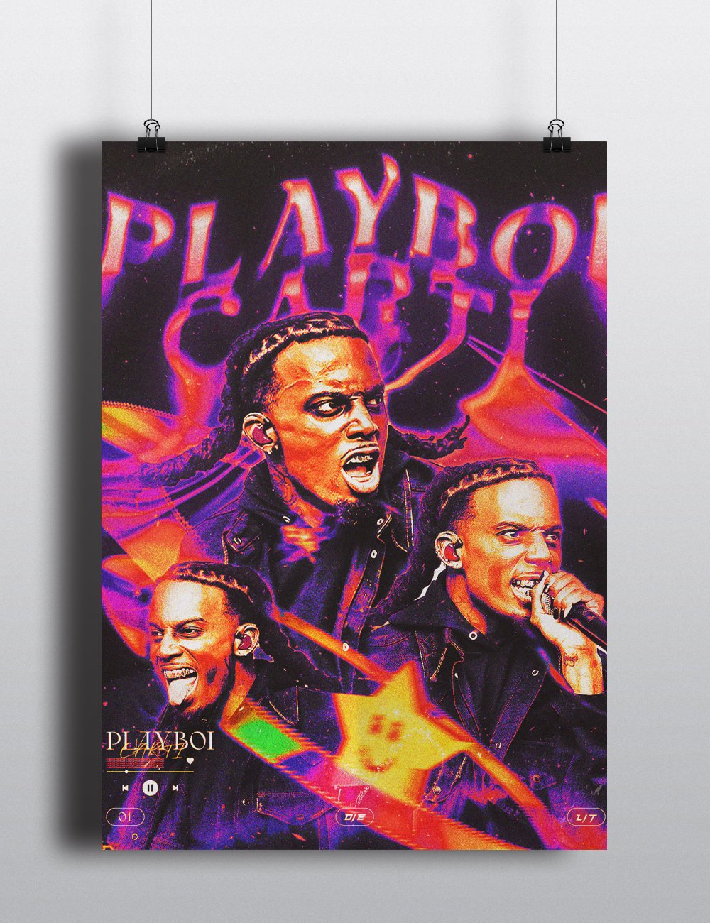 Playboi Carti Music Poster Print