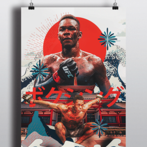 Israel Adesanya Poster