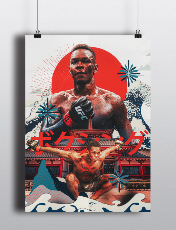 Israel Adesanya Poster