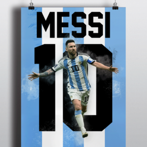 Lionel Messi Argentina Poster