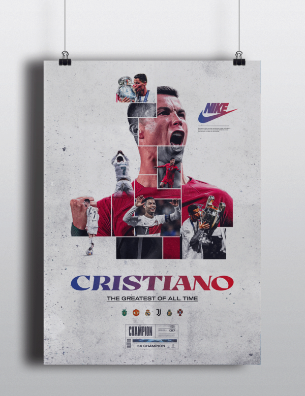 Cristiano Rondaldo CR7 Poster